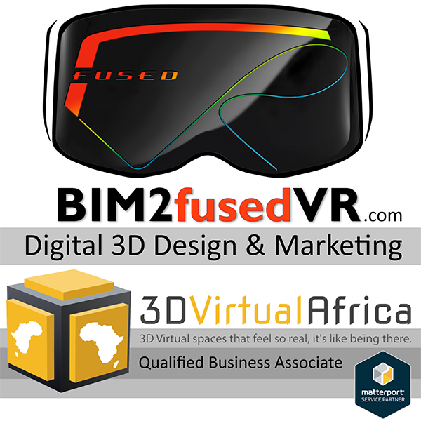 Matterport Service Partner - #Scan2BIM - 3D Virtual Africa - 3D Point Cloud surveys and As-Built BIM models and 2D drawings